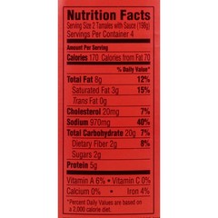 (3 pack) Beef Tamales in Chili Sauce, Shelf Stable, 28 oz Steel Can