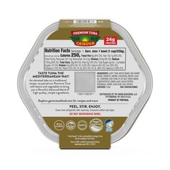 Genova Premium Tuna Mediterreanean Bean Salad, 7.76 oz Pack of 6, Ready to Eat