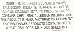 Lamonica Fine Foods Scungilli Sliced Conch 29 oz