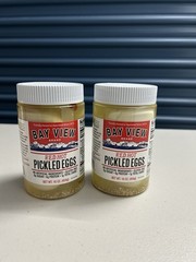 Pickled Red Hot Hard Boiled Eggs Keto Bay View Packing Free Shipping