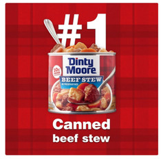 DINTY MOORE Beef Stew, Shelf-Stable, Steel Can 38 oz