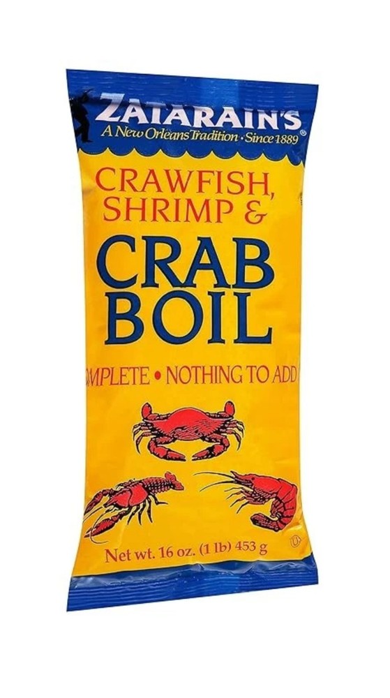 Zatarain’s Crawfish, Shrimp & Crab Boil, 16 oz (1 lb)