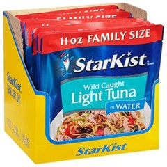 Chunk Light Tuna in Water – 11 oz Pouch (Pack of 12)