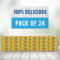 Dolores Yellowfin Tuna Chunk in Vegetable Oil, 5 Oz, Pack of 24 Cans