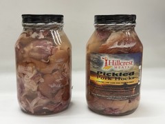 Hillcrest Meats Pickled Pork Hocks 2 Glass Jar Set