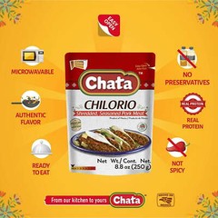 Chata Pork Chilorio 8.8oz Pack of 12 | Ready-to-Eat Shredded Seasoned Pork