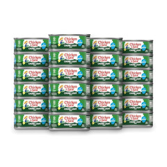 Chunk Light Tuna in Water, 5 Oz. Cans (Pack of 24), Wild Caught Canned Tuna
