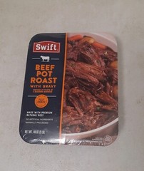Swift Beef Pot Roast With Gravy. Fully cooked