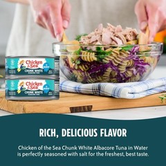 Wild Caught Chunk White Albacore Tuna in Water, 5 oz Cans, 24-Count (6 Packs …