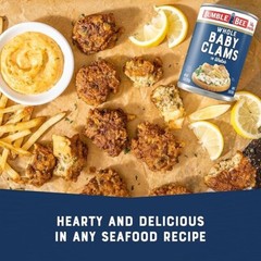 Bumble Bee Whole Baby Canned Clams, 10 oz Can – Ready to Eat – 14g Protein