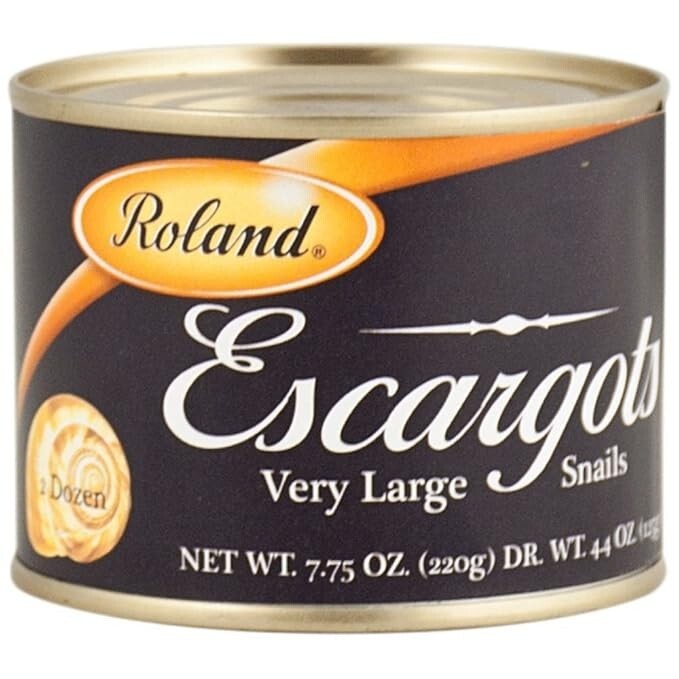 Roland Foods Escargot Snails, Very Large, 7.75 Ounce