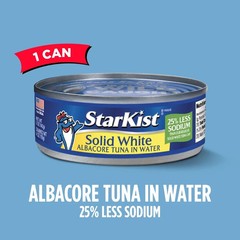 StarKist Solid White Albacore Tuna in Water Low Sodium – 5 oz Can