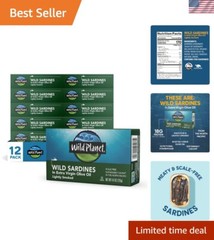 Convenient Wild Sardines in Olive Oil – Tinned Fish Rich in Omega 3 & Protein