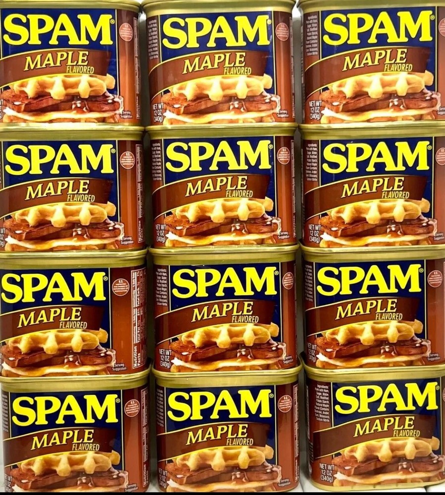 New Spam Maple Luncheon Meat 12 oz ( Pack of 12 ) Free Shipping Best Buy 11/26