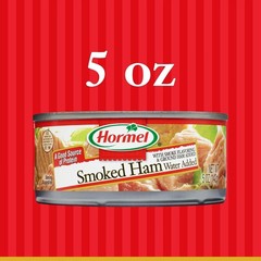 Convenient Fully Cooked Smoked Ham, 5oz x12 – Perfect for Quick Meals & Snacks