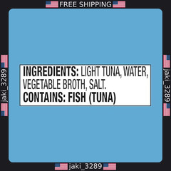StarKist Chunk Light Tuna in Water, 8-Pack, 5 oz Cans, Wild Caught, Gluten Free