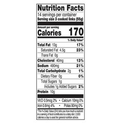 Johnsonville Breakfast Sausages, 3 pk./14 ct.