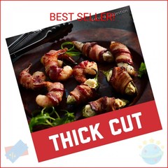 HORMEL BLACK LABEL Fully Cooked Bacon – Thick Bacon Snacks for Breakfast, 10.5 O