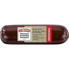 100% Natural Summer Sausage – 8 Ounce, Gluten-Free & Keto Friendly
