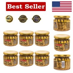 MW Polar Naturally Alder Wood Smoked Brisling Sardines 9.5 Ounce (Pack of 6)