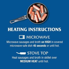 Libby’s Vienna Sausage Canned Meat, 10g Protein, 4.6 oz Can, Pack of 24