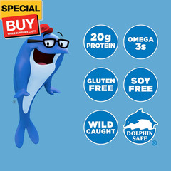 25% Less Sodium Chunk Light Tuna in Water – 5 oz Can (Pack of 24)