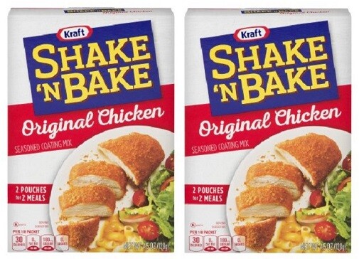 Shake’n Bake Original Chicken Seasoned Coating Mix 2 Box Pack