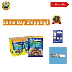 Nutritious 24-Pack Low Sodium Tuna Pouches – 17g Protein, Natural Flavor Fresh