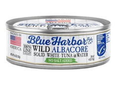 Blue Harbor, Albacore Tuna in Water No Salt Added, 4.6 oz