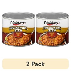 Brunswick Stew Chicken Beef 20oz Can 2 Pack Gluten Free Easy Meal Prep New
