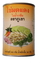 3 cans Ant Eggs In Brine Authentic Thai Cooking Menu 100 g. Of Eggs DHL Shipping