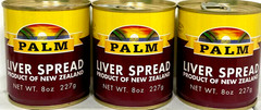 Palm Liver Spread Product of New Zealand 8 oz (Pack of 3)~Exp 11/6/2027