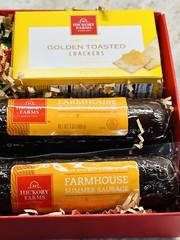 Hickory Farms Sausage & Cheese Collection Deluxe Gift Set (1.4 lbs)