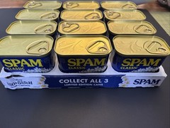 SPAM Limited Edition Lilo & Stitch SHAKA FULL CASE OF 12 With Cardboard Carrier