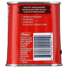 3 pack Ox & Palm Corned Beef original chunky Style in Tapered Can 11.5 oz can.