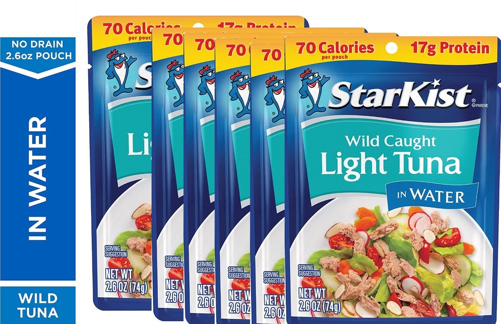 StarKist Chunk Light Tuna in Water, 2.6 Ounce (Pack of 6)