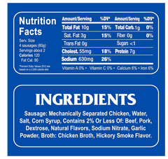 Armour Star Vienna Sausage, Smoked, Canned Sausage, 4.6 OZ (Pack of 24)
