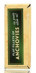 Flat Fillets of Anchovies, 2-Ounces