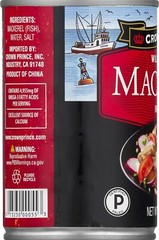Certified Paleo Mackerel – 15-Ounce Cans Pack of 12, High Omega-3 Protein Source