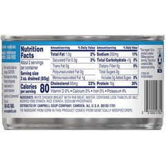 Canned Chicken Breast White Chunk Protein 25% Less Sodium 12.5oz 12pk ReadytoE
