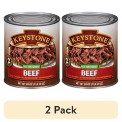 All Natural Fully Cooked Beef No Preservatives Quick Meal Prep 2 Pack 28 Oz New