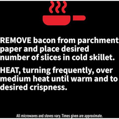HORMEL BLACK LABEL Fully Cooked Bacon – Thick Bacon Snacks for Breakfast, 10.5 O