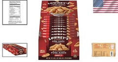 Delicious Low-Carb Hot & Spicy Pork Rinds, 1.75oz Bags, 18 Pack – Snack Anytime!