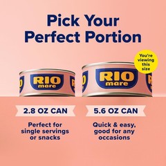 Rio Mare Solid Light Skipjack Tuna in Olive Oil, 5.6 Ounce Can Pack of 12, It…