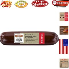 Summer Sausage – High Protein, Low Carb, Naturally Hardwood Smoked