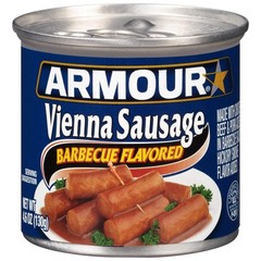 Barbecue Flavored Vienna Sausage – Canned, 4.6 Oz, Pack of 24