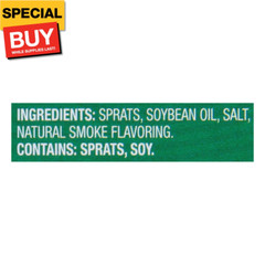 Sardines in Oil, 3.75 oz Tin (Pack of 12) – Wild Caught, Gluten Free, Keto, Kosh