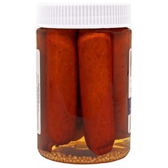 Bay View Packing Tavern Style Smoked Polish Sausage – 12 Pack case of 8oz jars