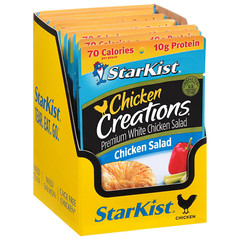 Chicken Creations, Chicken Salad, 2.6 Oz Pouch (Pack of 12)