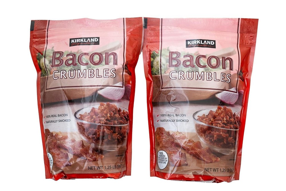 Kirkland Signature Bacon Crumbles 20 oz (Pack of 2) Ready to Serve